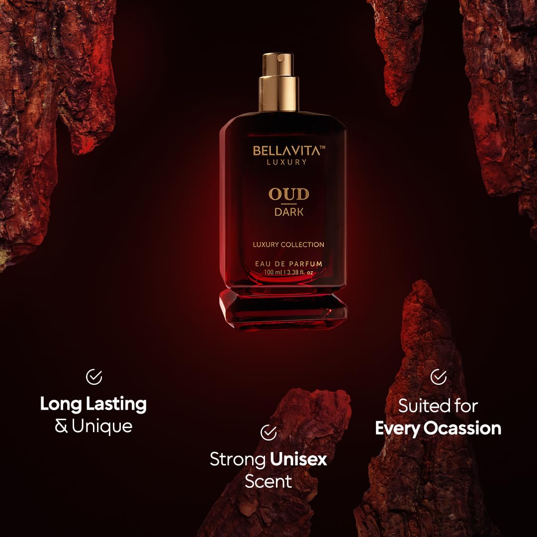 Bella Vita Luxury DARK OUD vetiver dry-down adds depth.
