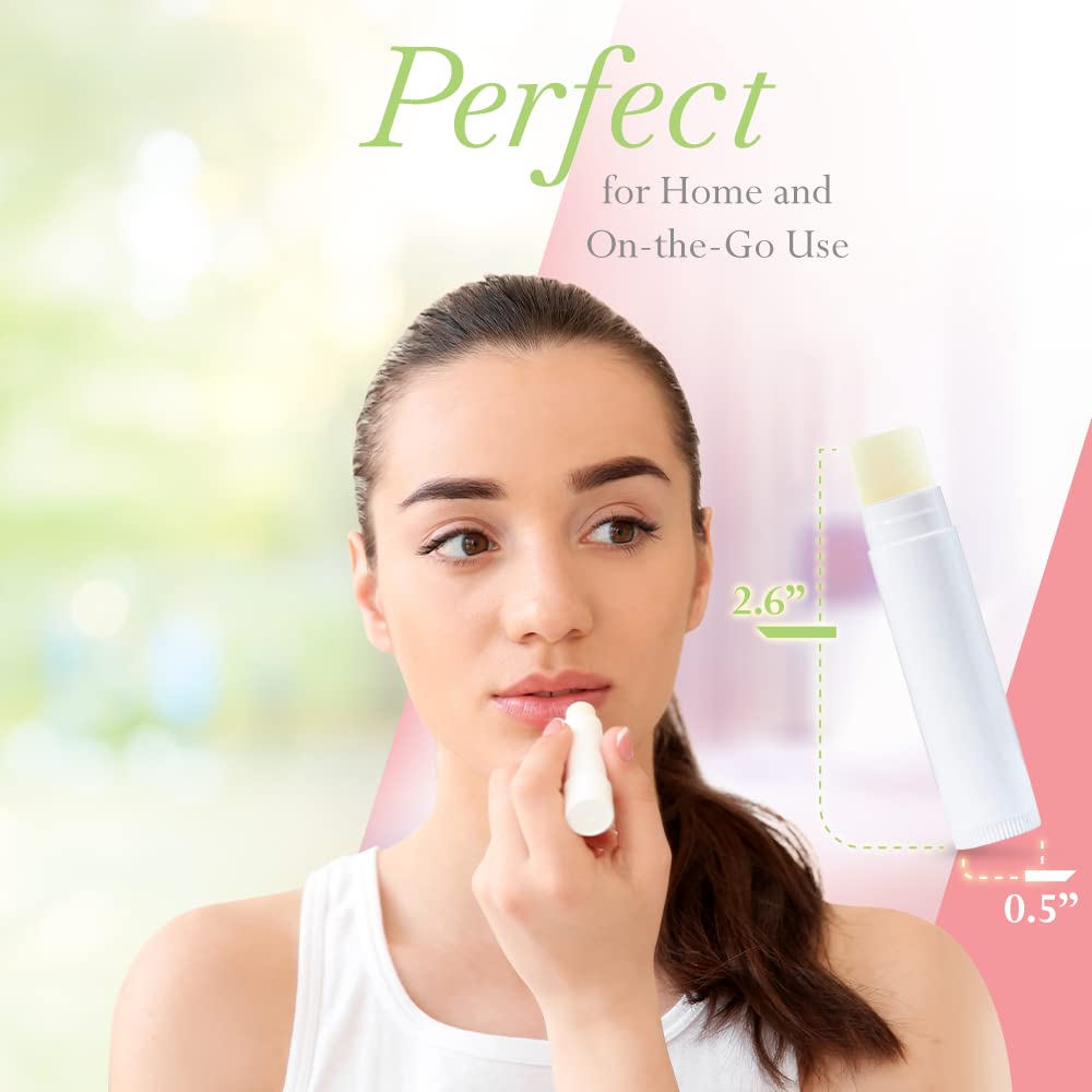 Belladonna lip balm 50-pack wedding favor setup for events.