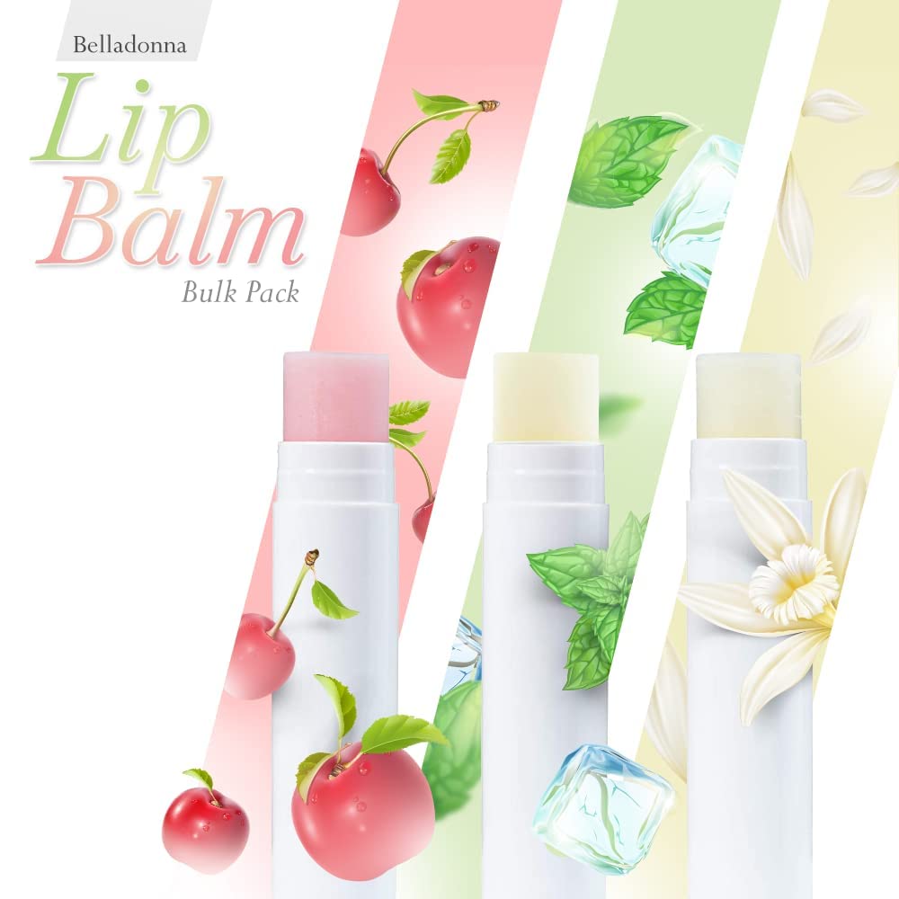 Belladonna lip balm bulk gift-pack ready for stocking stuffers