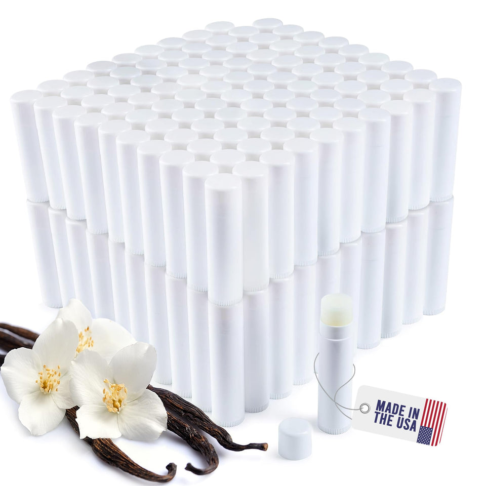 Belladonna vanilla lip balm bulk tube for event branding and gifting