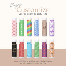 Belladonna cherry lip balm tube ideal for promotional gifts and weddings.
