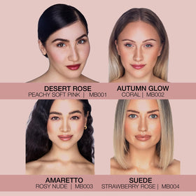 Bellapierre Desert Rose packaging emphasizes clean, cruelty-free beauty.