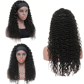 Bellarayine headband wig worn on model for effortless glueless styling