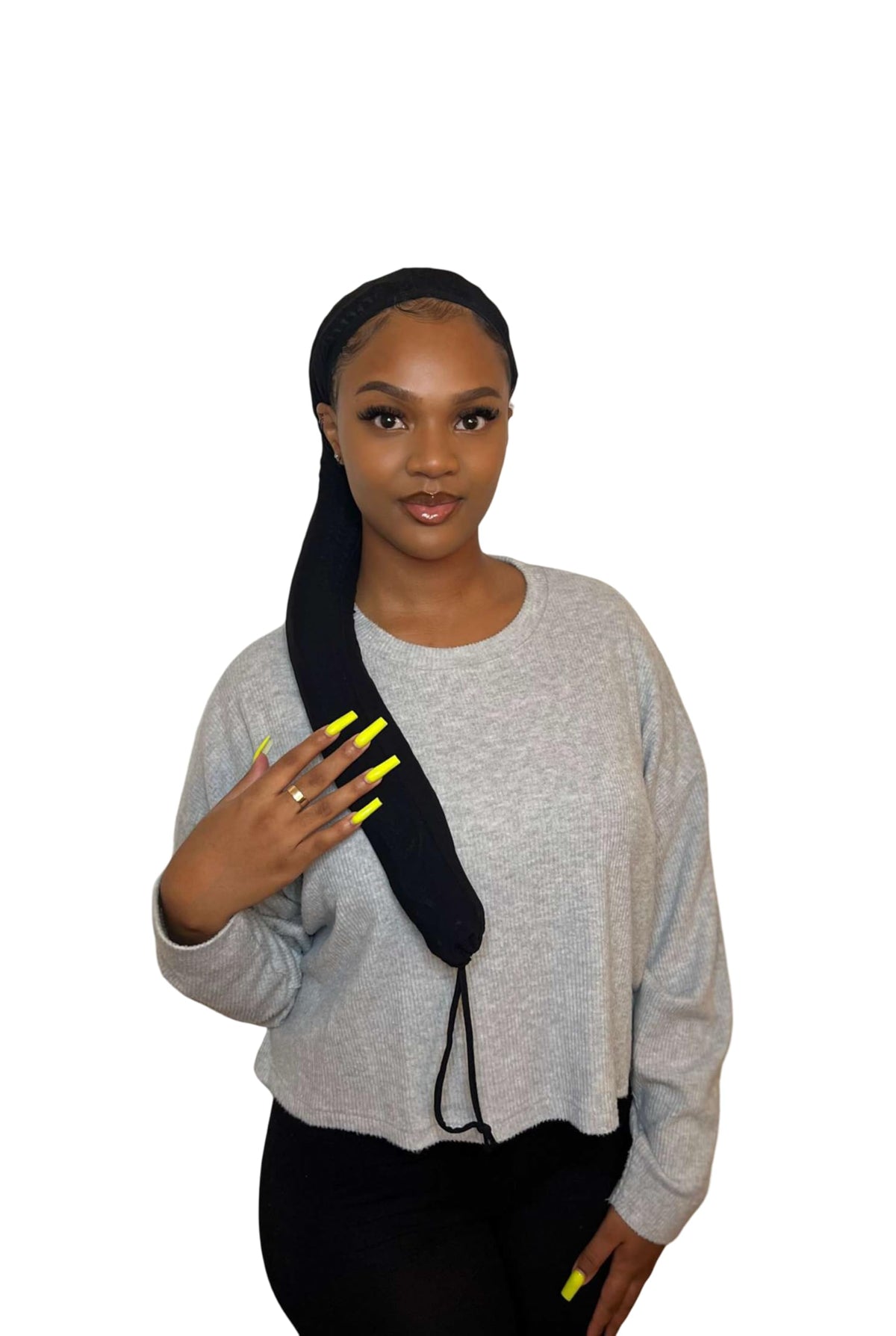 Bellarus Beauty Hairweave Sleeve protects braids with breathable mesh for all day wear.
