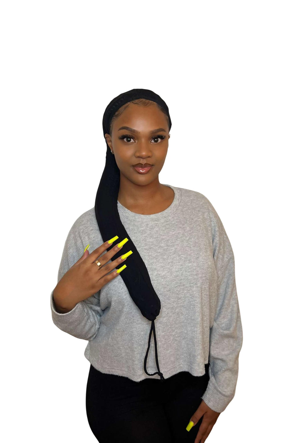 Bellarus Beauty Hairweave Sleeve protects braids with breathable mesh for all day wear.
