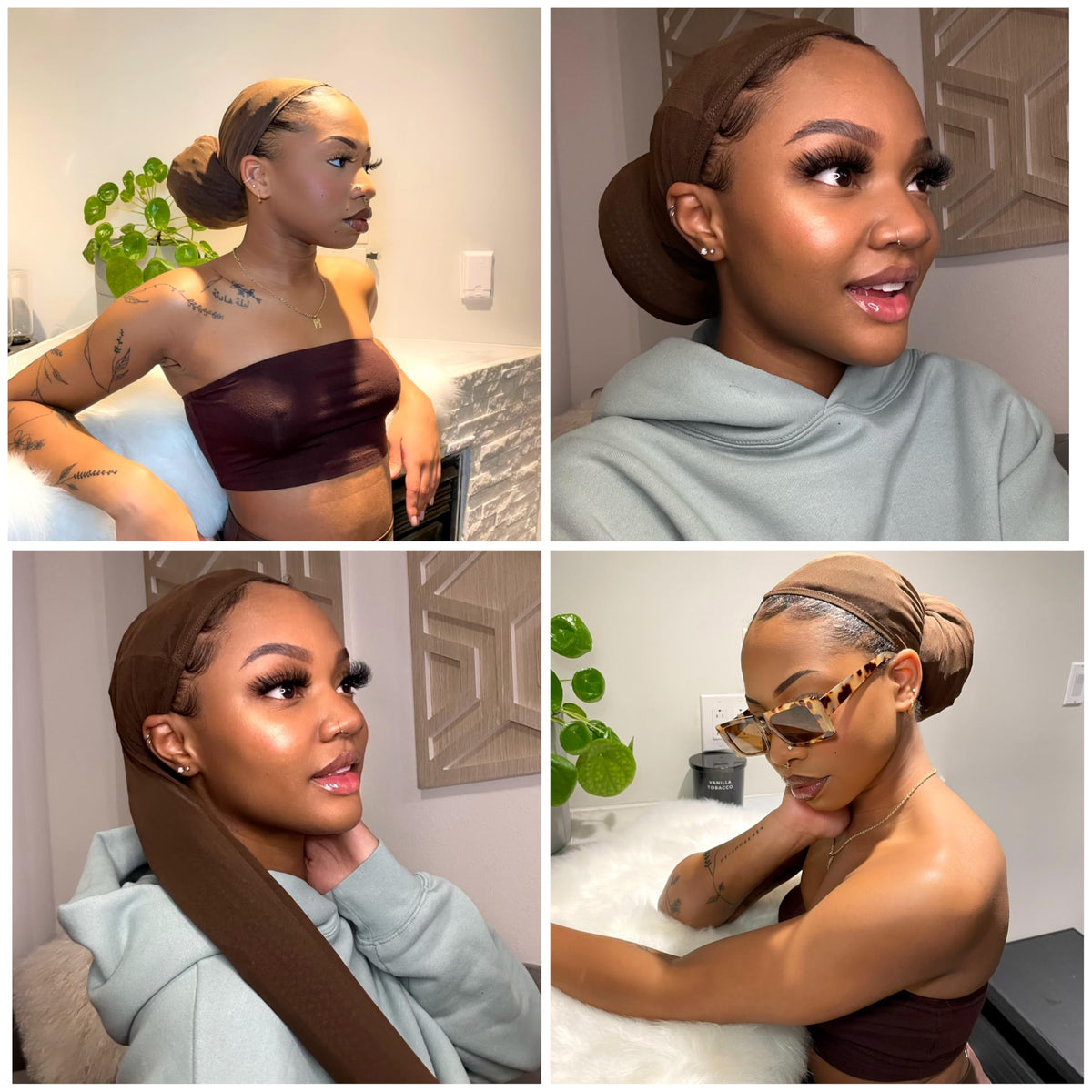 Bellarus Beauty Hairweave Sleeve showcases a breathable mesh fabric for comfort.