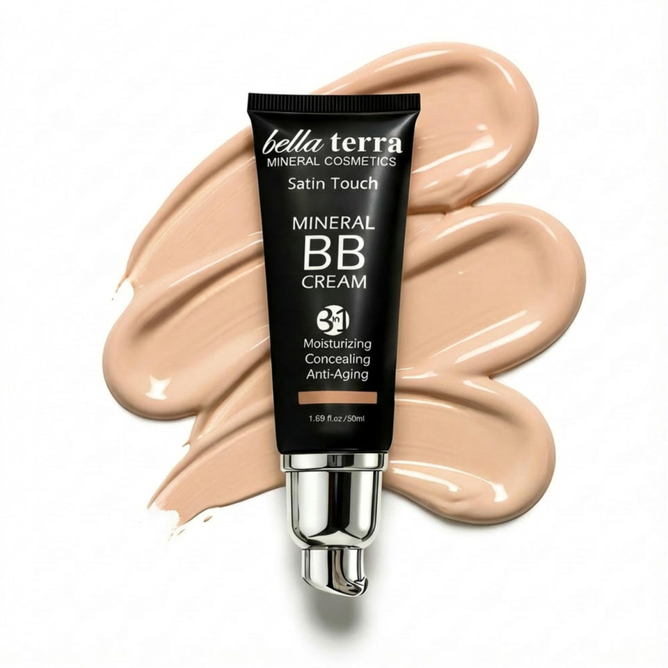 Bellaterra BB Cream Light 102 tube packaging highlights clean beauty and daily wear