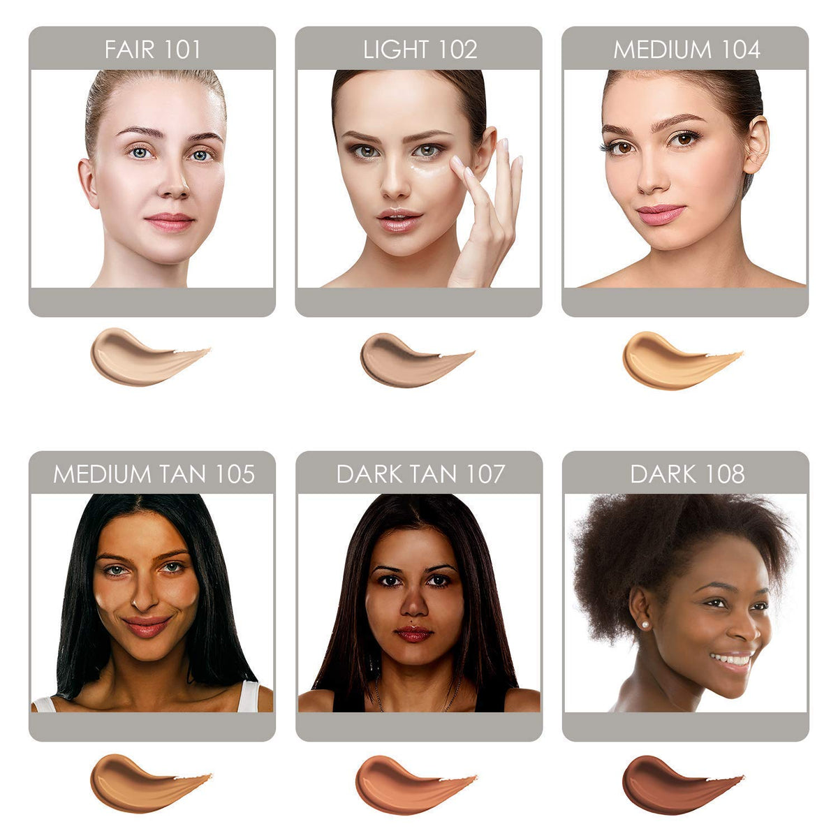 Bellaterra Cosmetics BB Cream application demonstrates easy blending