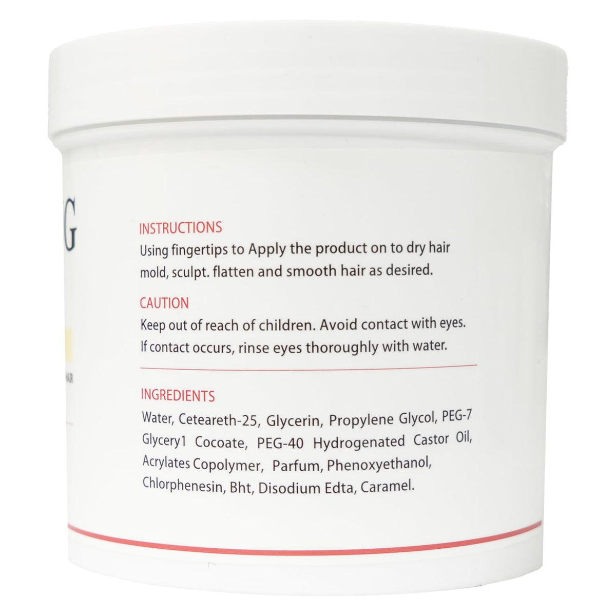 No whitening and no flaking with Bellatique Braiding Gel during styling