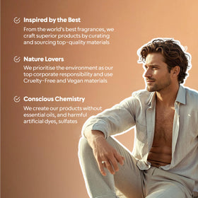 Bellavita Devil cedar notes blend with amber richness for depth.