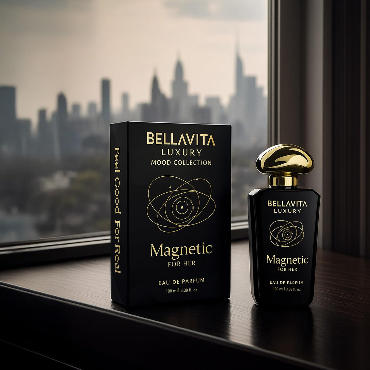 Bellavita Magnetic for Her caramel base delivers a soft, lasting sweetness.