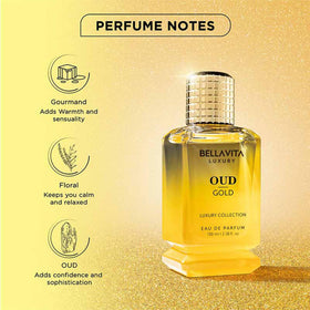 Bella Vita Luxury OUD Gold rose note highlighting floral sweetness with amber depth