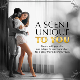 BELLE AME pheromones application to jawline to boost diffusion