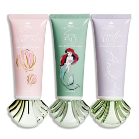 Belle Maison Ariel coconut hand cream tube close-up for tropical hydration