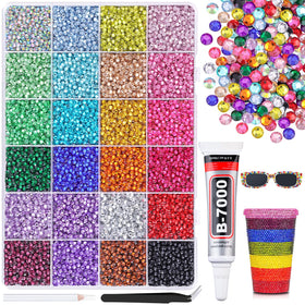 BELLEBOOST 24000-pcs resin rhinestones 3mm flatback for crafts