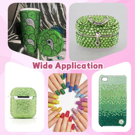 BELLEBOOST rhinestones for tumblers with luminous color