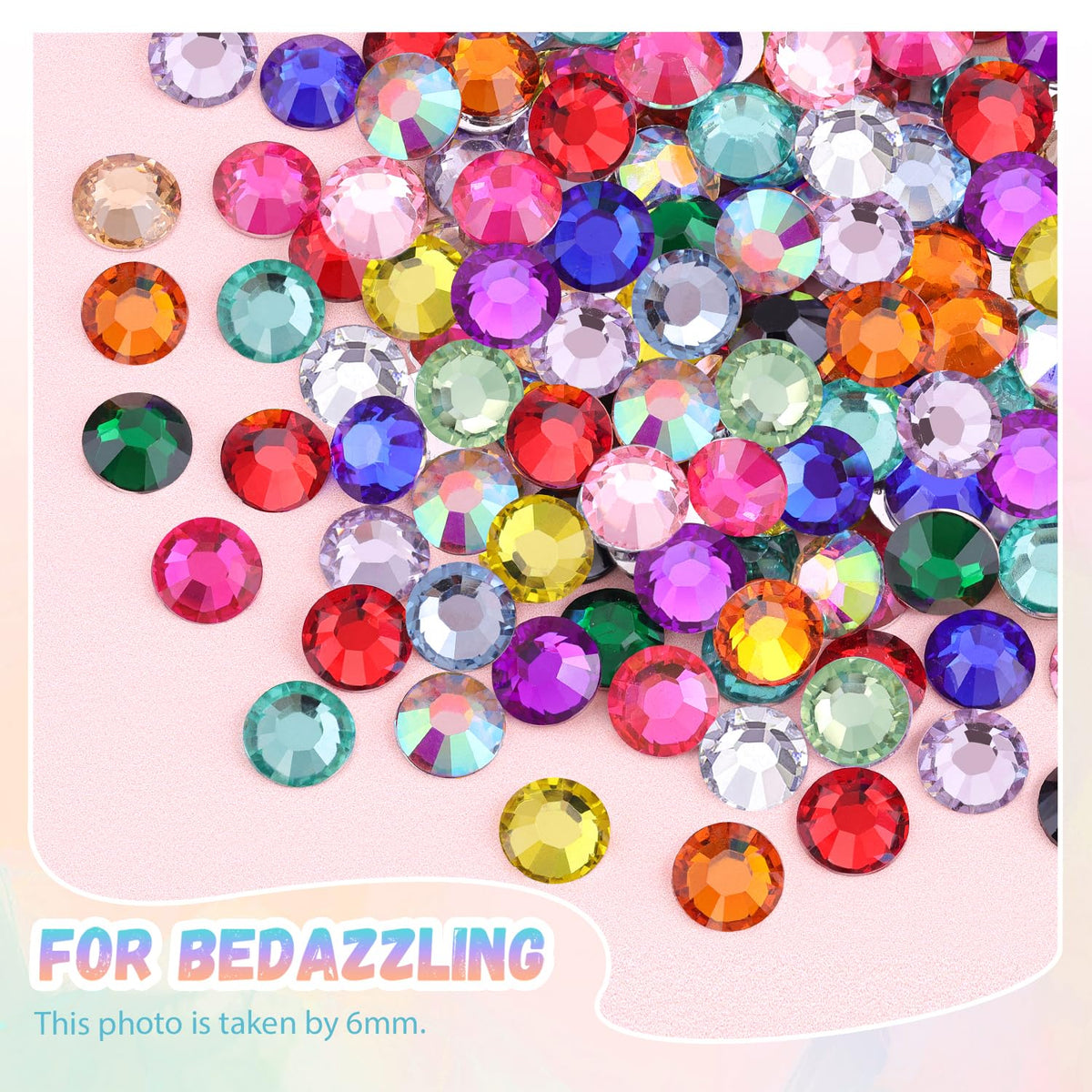 BELLEBOOST rhinestones for nail art and clothing with even sparkle