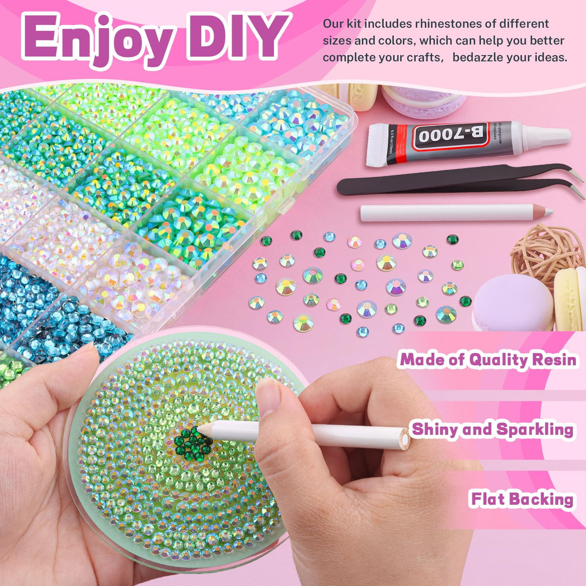 BELLEBOOST pickup pen for quick rhinestone handling