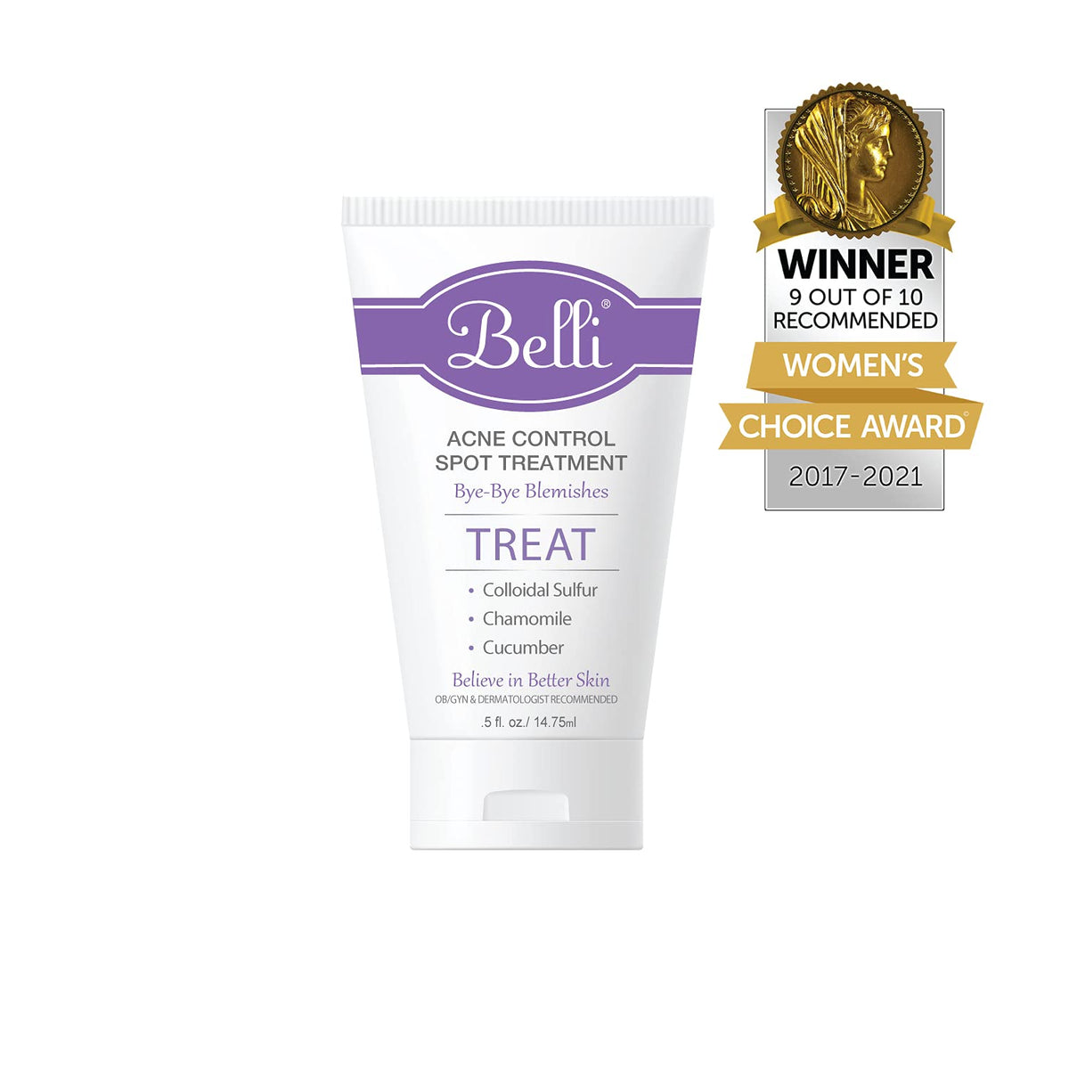 Belli Acne Control Spot Treatment for sensitive skin and hormonal breakouts