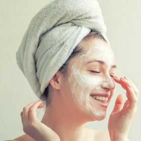 Belli Fresh Start Scrub product shot suggesting safe, daily-friendly exfoliation.