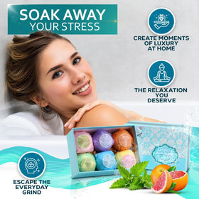 Bellisso lime and orange aromatherapy bomb for uplifting mood and refreshing bath