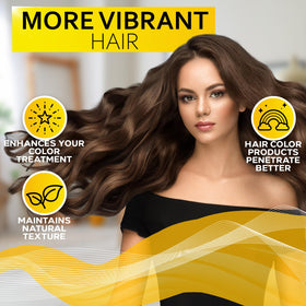 Bellisso prep for perm or dye with deeper clean and improved penetration.