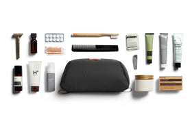 Bellroy Toiletry Kit Plus slate 3-year warranty offers lasting peace of mind.