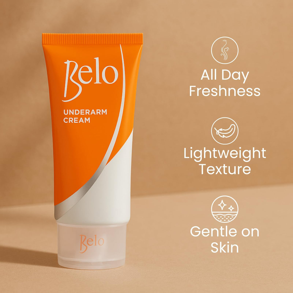 Belo Essentials 4-tube pack showing long-lasting supply for daily use.
