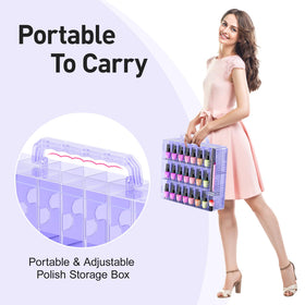 Beloving travel handle simplifies carrying a curated set on the go.