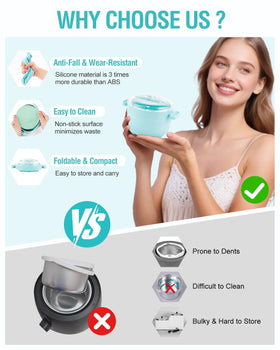 Beloving wax warmer with 18.6oz capacity for multi‑zone sessions