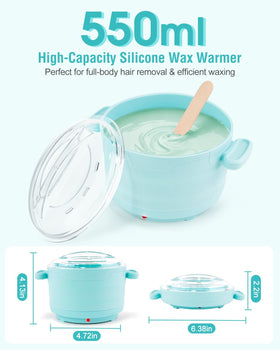 Beloving wax warmer featuring fast PTC heating for quick, even melting