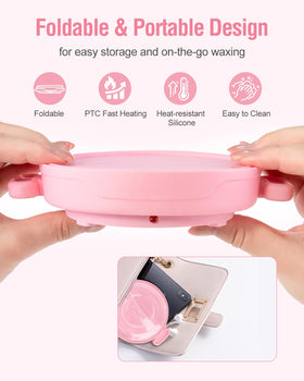 Detachable silicone bowl for safe, easy cleaning with Beloving warmer