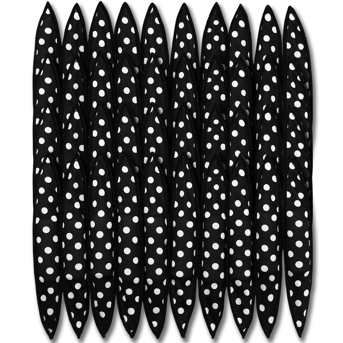Bememo soft curlers with foam-core for gentle overnight styling