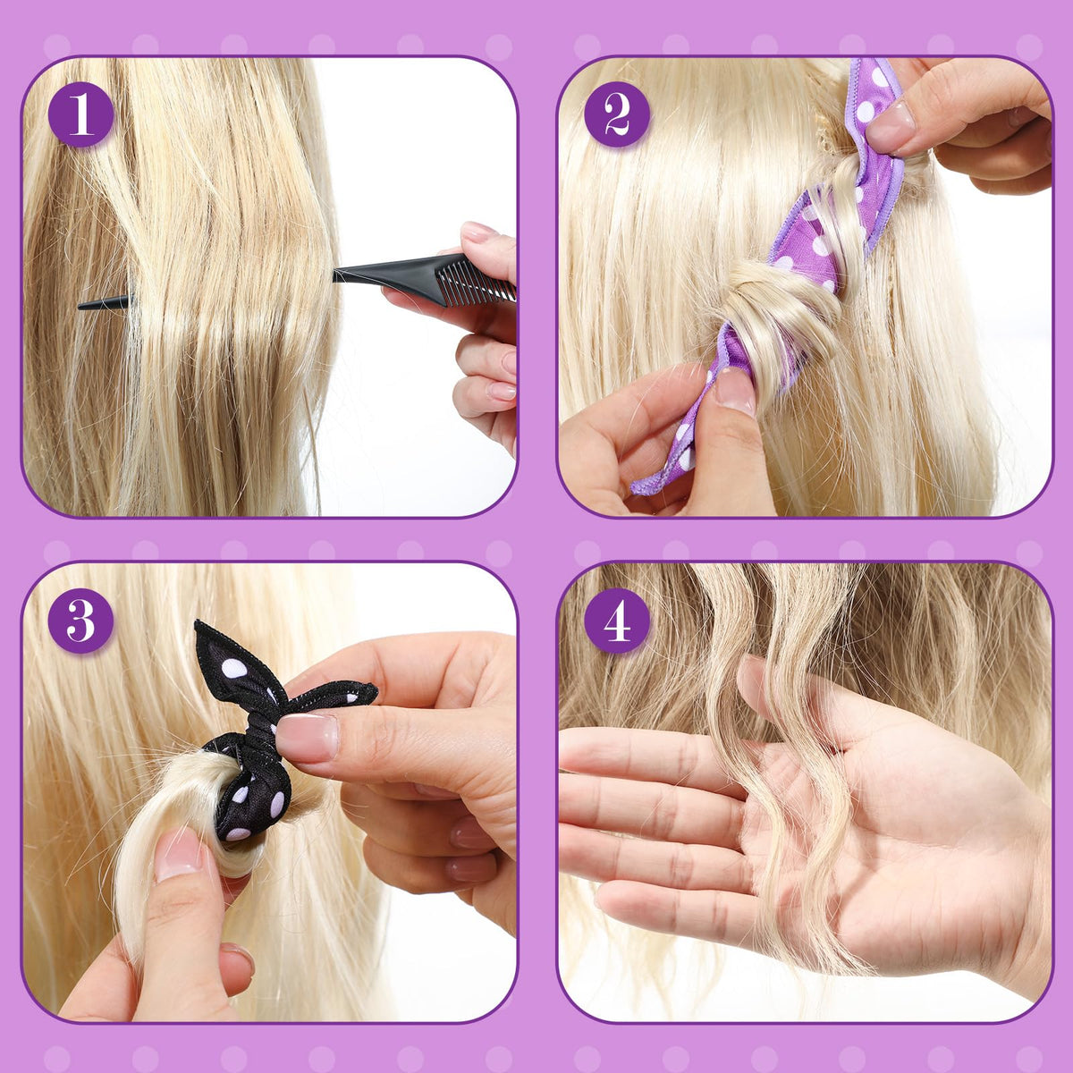 Bememo all-hair-types curlers simple solution for home curling