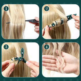 Bememo lightweight foam-core curlers for easy travel and soft, portable styling.