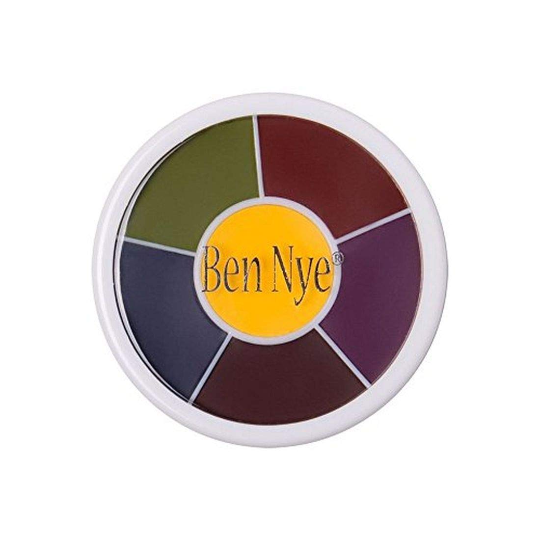 Ben Nye Master Bruise Wheel EW-4 blendable colors for realistic bruises.