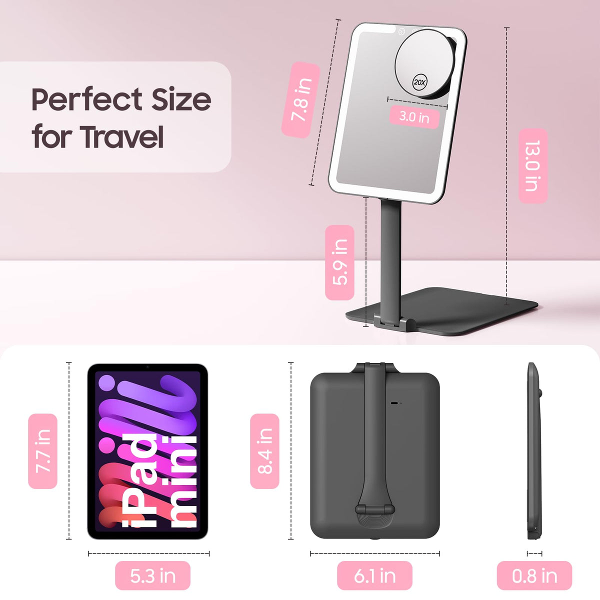 Benbilry 180-degree adjustable stand enabling flexible viewing angles