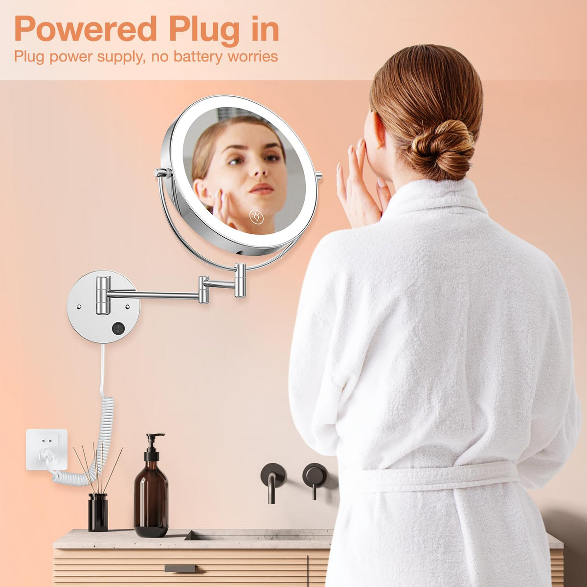 Benbilry 360-degree rotation for flexible viewing angles.