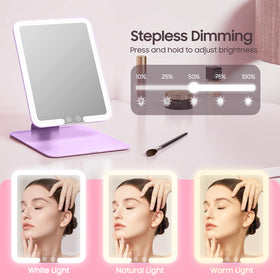 Benbilry rechargeable 1800mAh mirror allows cordless use anywhere