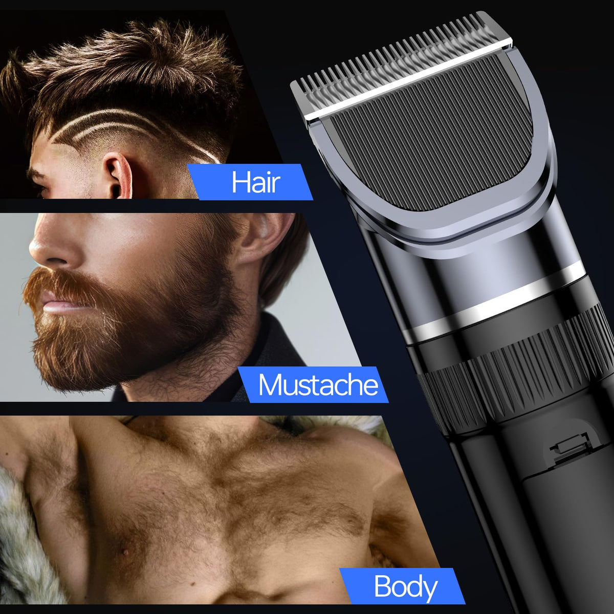 Benbodes smart LED display lets you track charge while you groom.