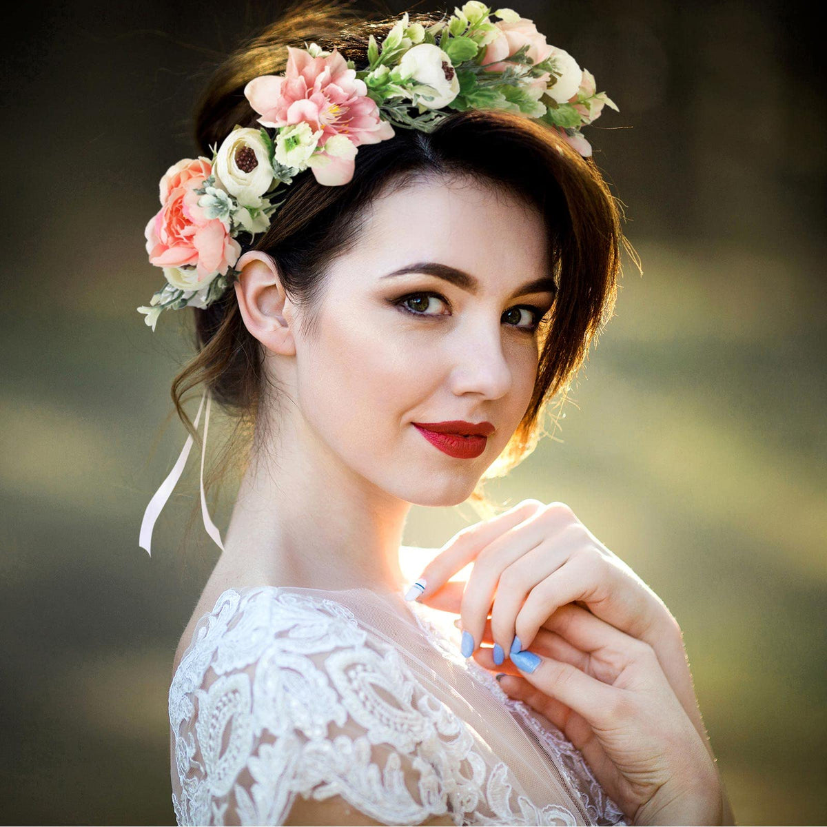 Bencailor flower crowns for all ages, fitting family celebrations