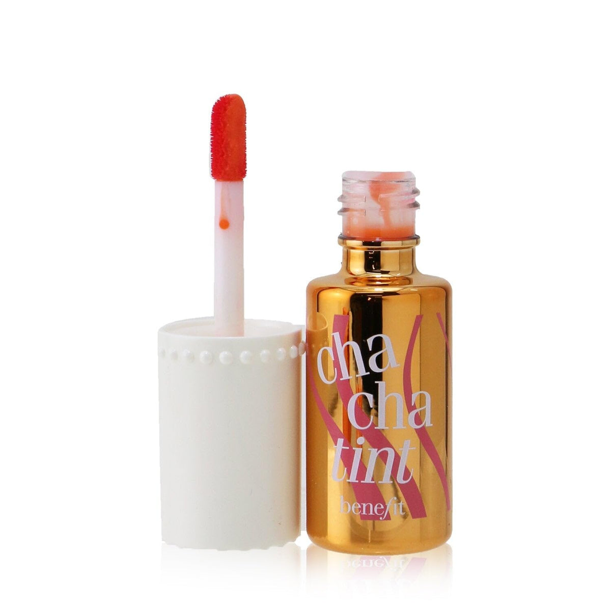 Benefit Cha Cha Tint finish with smudge-proof wear throughout the day