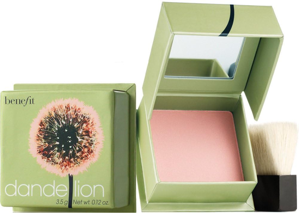 Benefit Dandelion Brightening Finishing Powder deluxe travel size for on-the-go glow.