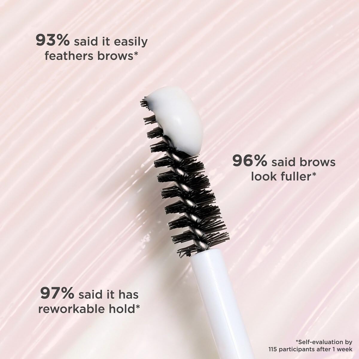 Benefit Fluff Up Brow Wax with argan oil nourishes brows.
