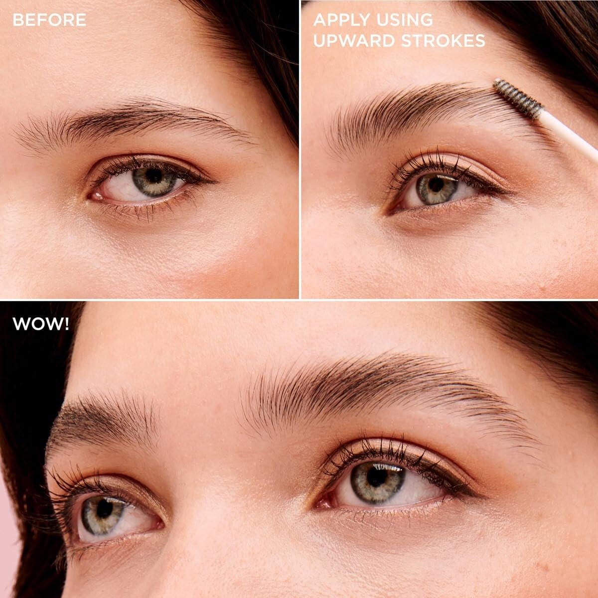 Benefit Fluff Up Brow Wax provides soft, natural fullness.