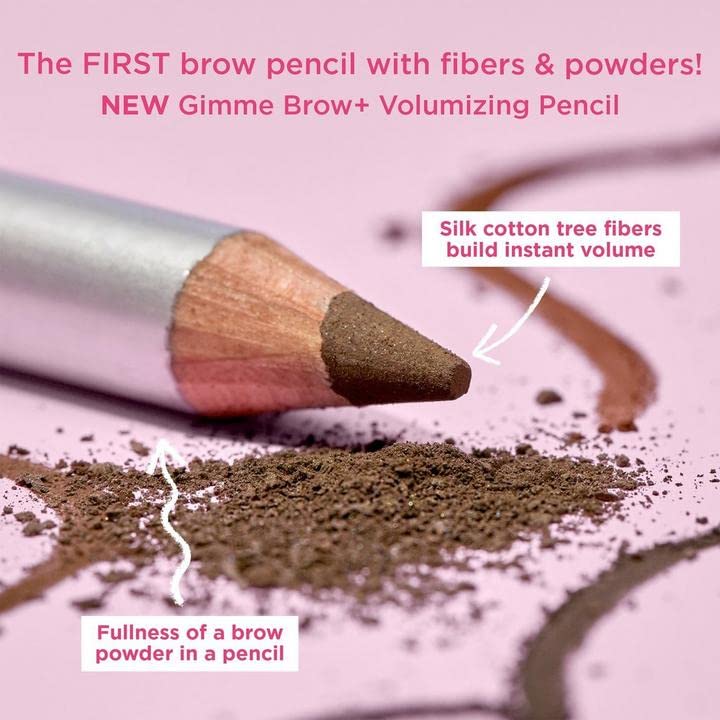 Benefit Gimme Brow+ delivers natural texture and subtle fullness for everyday wear.