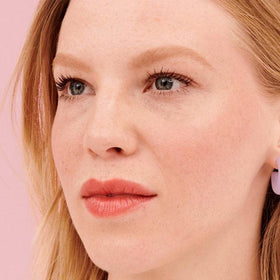 Applying Benefit Gimme Brow+ pencil tip for natural brow definition.