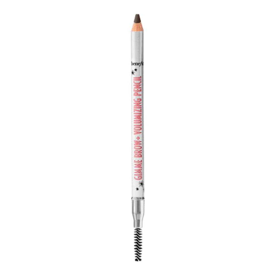 Benefit Gimme Brow+ Volumizing Pencil in Warm Black Brown adds fuller, soft definition to brows.
