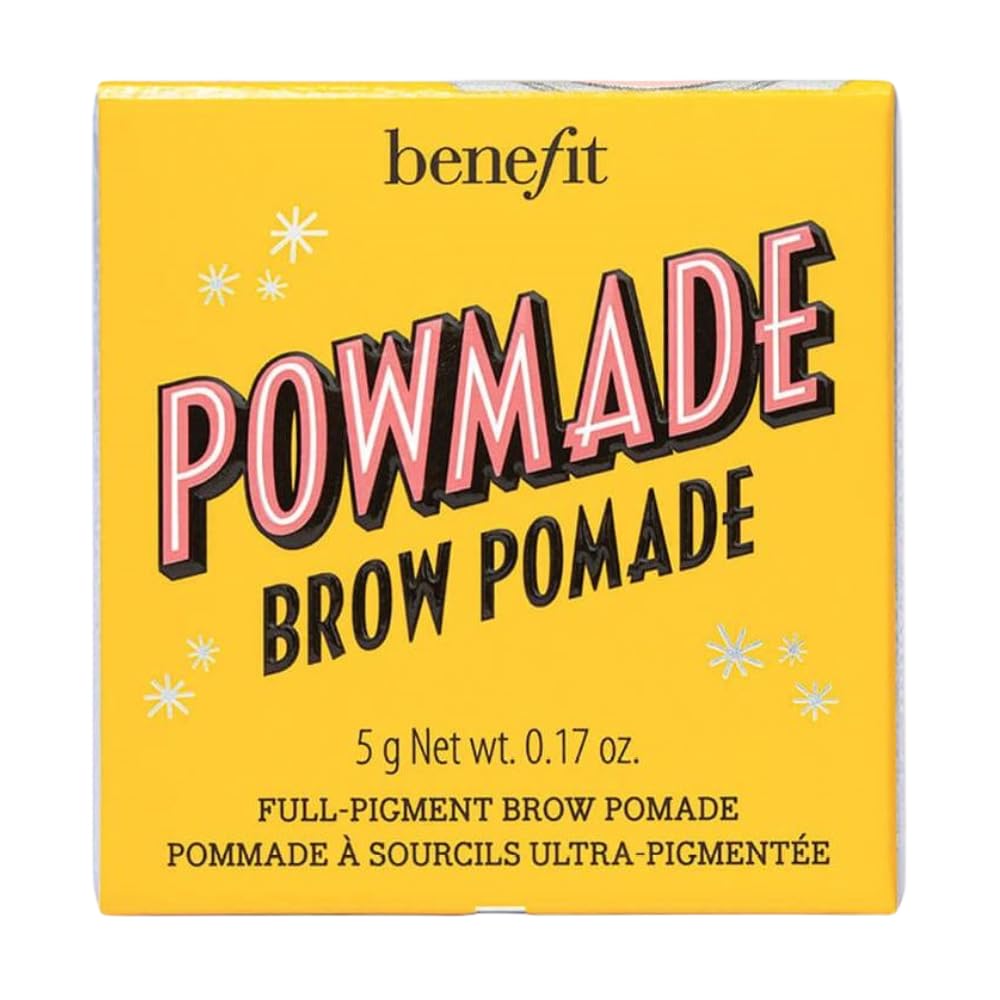 Benefit POWmade application tips with soft brush for natural-looking brows.