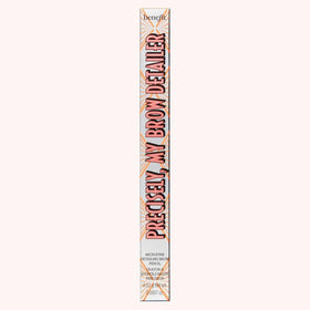 Benefit Precisely My Brow Detailer swatch in neutral medium brown for natural definition.